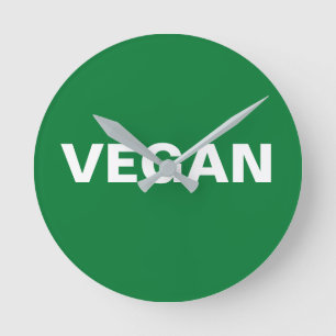 RELÓGIO REDONDO VEGAN