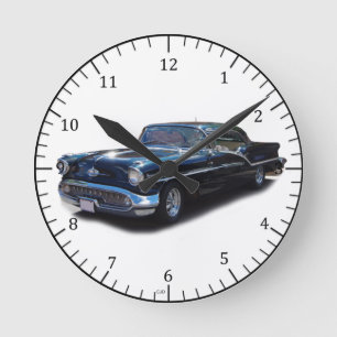 Relógio Redondo velhos 1957 88 clock