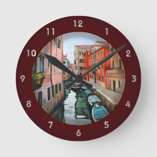 Relógio Redondo Veneza, Itália - Canal de Navegação