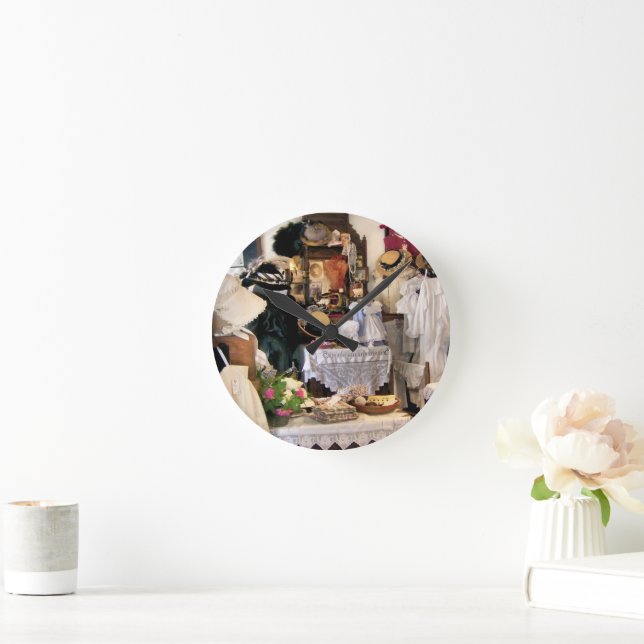 RELÓGIO REDONDO VICTORIAN ENGLAND (Lar)