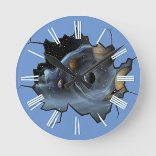 Relógio Redondo Vida Contínua