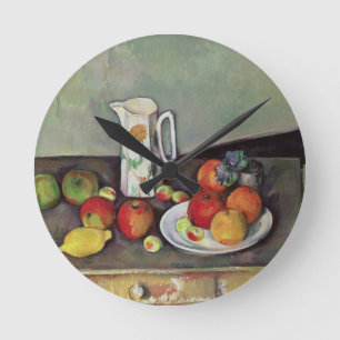 Relógio Redondo Vida de Paul Cezanne Paul Cezanne ainda com