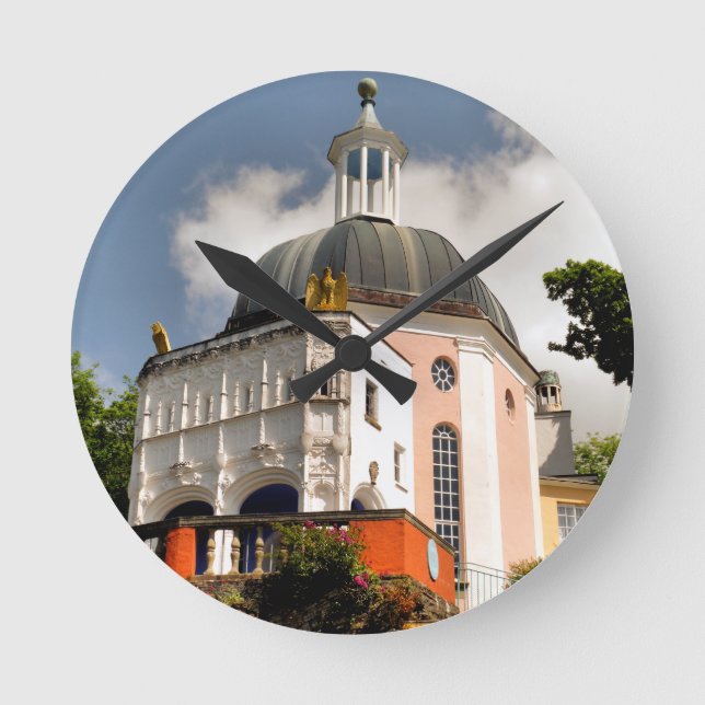 RELÓGIO REDONDO VILLAGE ITALIANO WALES (Frente)