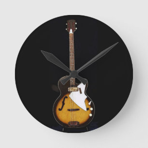 Relógio Redondo Vintage Bass Wall Clock