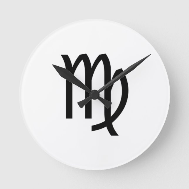 Relógio Redondo Virgem (Frente)