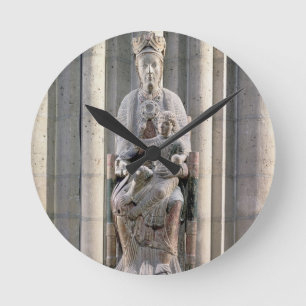 Relógio Redondo Virgem das Ruas. Martin des Champs, século 12 (sto