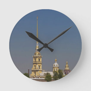 Relógio Redondo Vista dos Santos Catedral de Peter e Paul