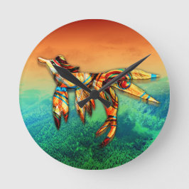 Relógio Redondo Voo