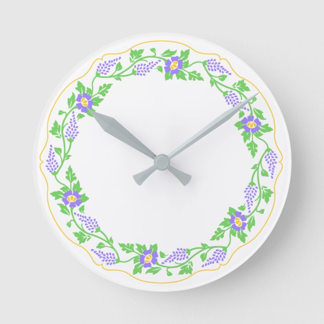 Relógio Redondo Voval (Frente)