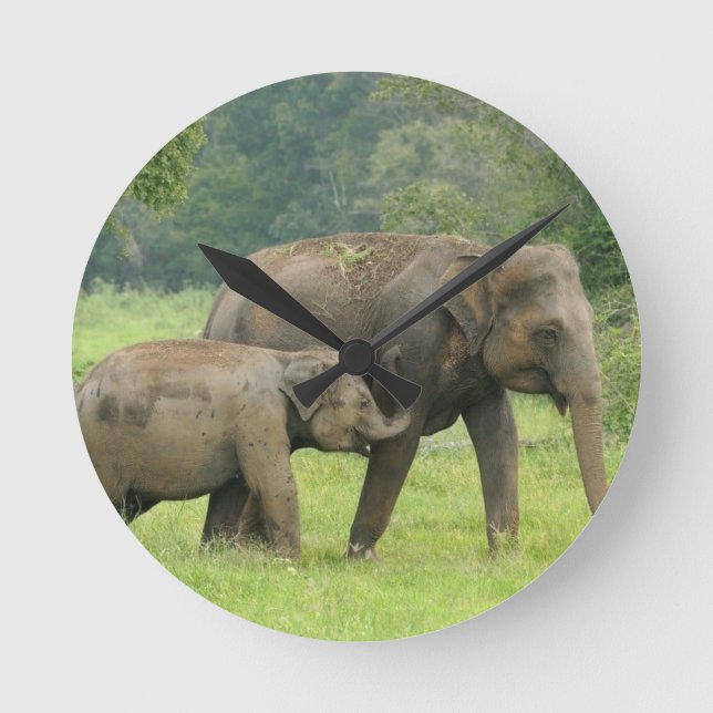 Relógio Redondo Wall Clock (Frente)