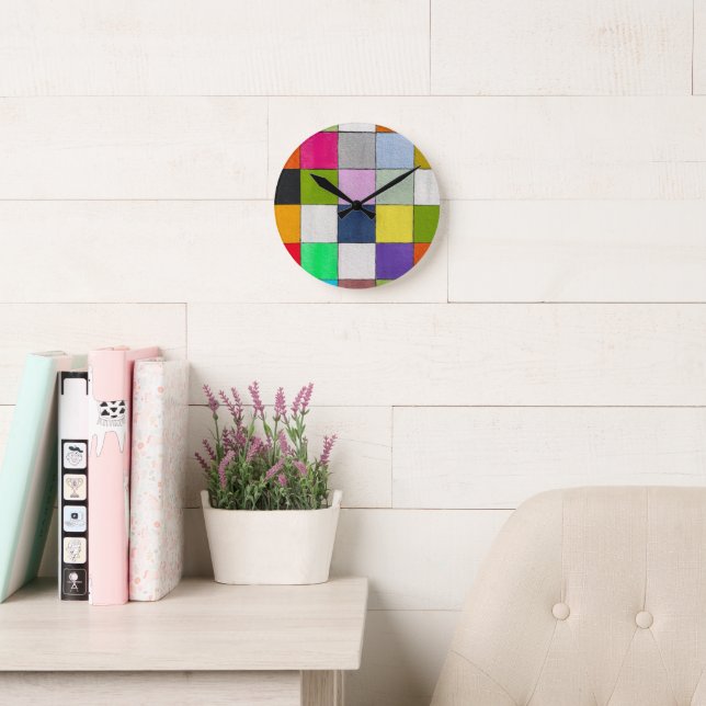 Relógio Redondo Wall Clock (Sala de leitura)