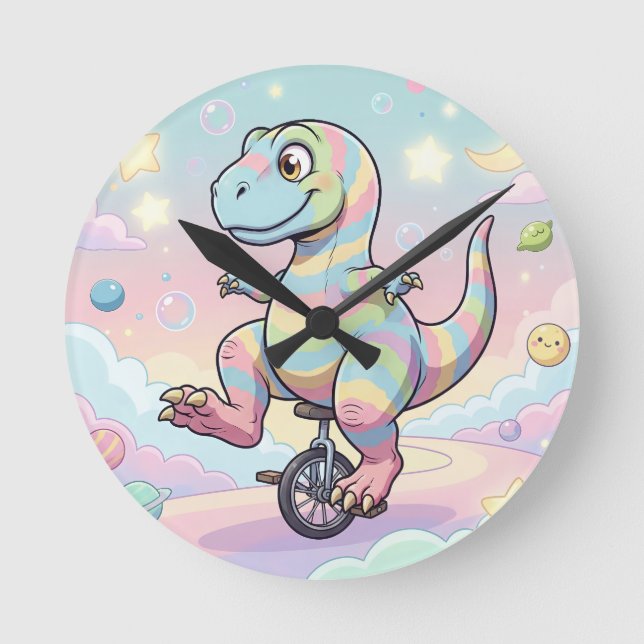 Relógio Redondo Wall Clock, 8" Round Acrylic (Frente)