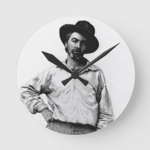 Relógio Redondo Walt Whitman