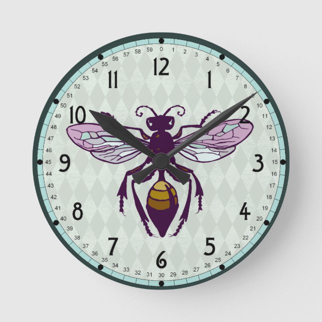 Relógio Redondo Wasp (Frente)