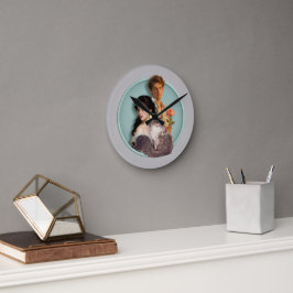 Relógio Redondo What If Your Pet Was Human?