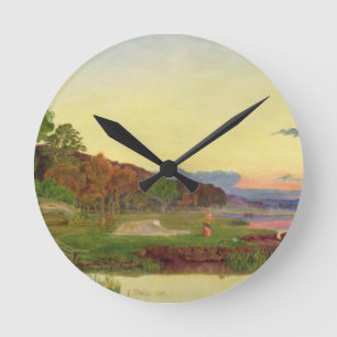 Relógio Redondo Whitlingham, Norfolk, 1860 (oil on canvas)