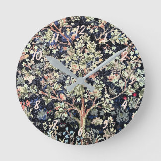 Relógio Redondo William Morris Tree of Life Acrylic Wall Clock