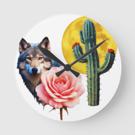 Relógio Redondo Wolf14: