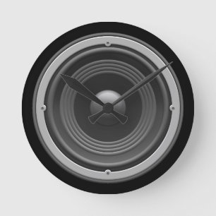 Relógio Redondo Woofer