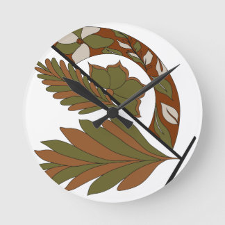 Relógio Redondo Work Desk Styling, Office Setup, Study Space, Mini