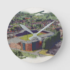 Relógio Redondo Wrexham AFC, Racecourse Ground