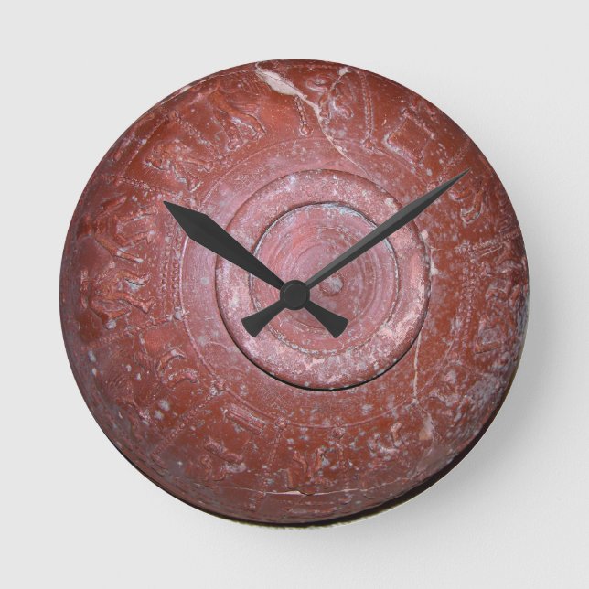 Relógio Redondo Xícara de Dragondorff, c.150 BC (cerâmica) (Frente)