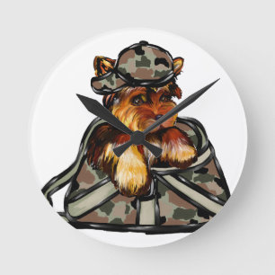 RELÓGIO REDONDO YORKIE POO