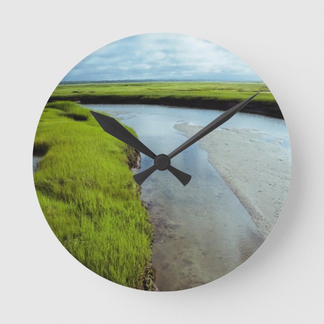 Relógio Redondo Zonas úmidas (Frente)