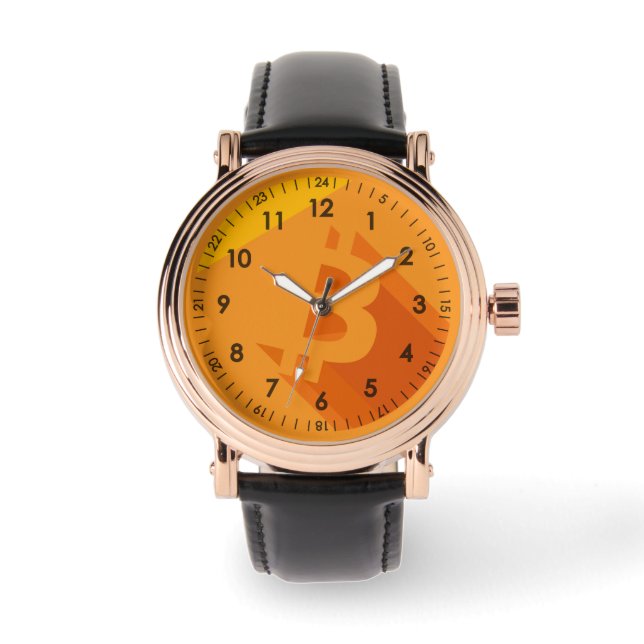 Relógio Registro do Designer de Bitmoeda (Frente)