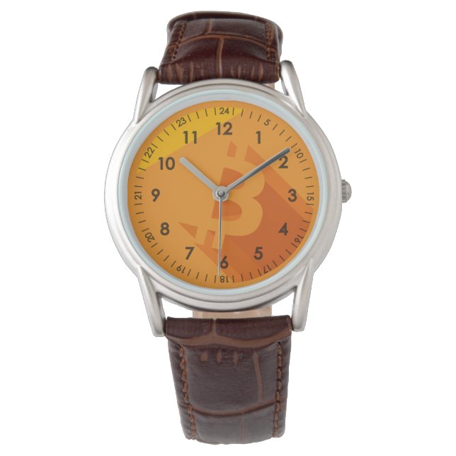 Relógio Registro do Designer de Bitmoeda (Frente)