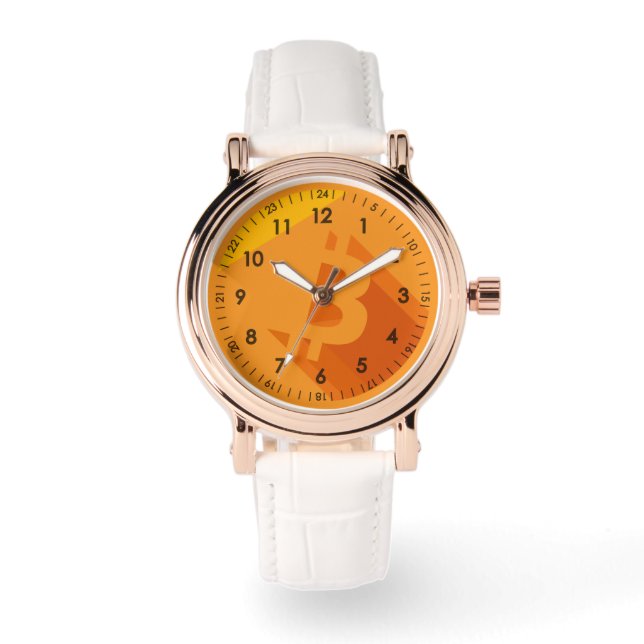 Relógio Registro do Designer de Bitmoeda (Frente)