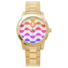 Relógio Registro do Designer de Bitmoeda