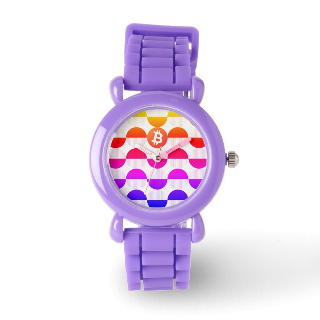 Relógio Registro do Designer de Bitmoeda (Frente)