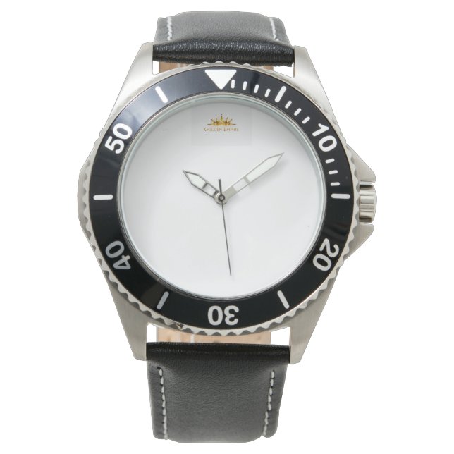 Relógio Reloj de Hombre pulsera de piel (Frente)
