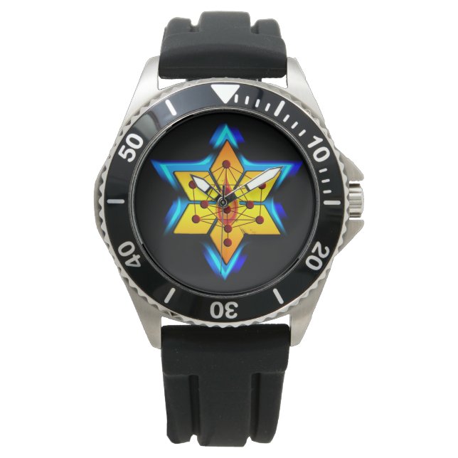 Relógio Reloj Jewish Spirituality (Frente)