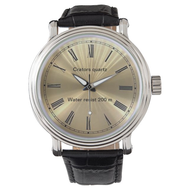 Relógio Reloj quartz diseño unico  (Frente)