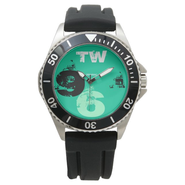 Relógio Reloj Sport Hombre 96 Green Sea (Frente)