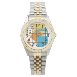 Relógio Retângulos de Grade