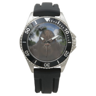 RELÓGIO RETRATO DE SASQUATCH DE PÉ GRANDE