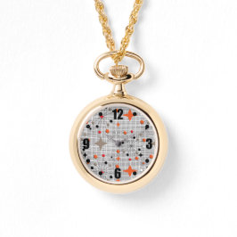 Relógio Retro Atomic Starburst Design Watch