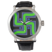 REUNIONES Esvastica Dagaz reloj Hindu buena suerte