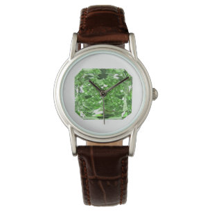 Relógio Rico Diamond Green Estimulante Green Watch