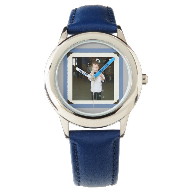 Relógio Ring Bearer Photo Gift Custom Kids Watch (Frente)