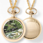 Relógio Rio Sul 0365 Necklace Watch<br><div class="desc">Pintura da coleção "River South 0365" Personalize na página do produto ou clique no botão "Personalizar" para obter mais opções de design. Projetado a partir da minha pintura capturando um rio que descobri numa viagem ao sul de Puerto Vallarta a caminho de uma Fazenda Tequila. Localizado a sul de Puerto...</div>