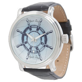 Relógio Roda náutica Vintage