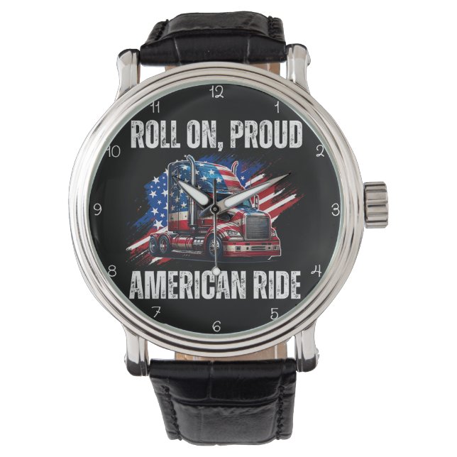 Relógio Roll On, Proud American Ride (Frente)