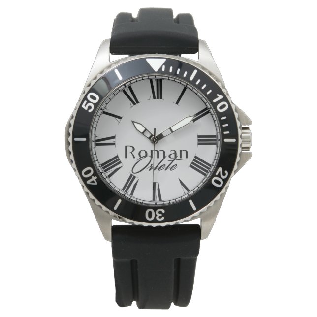 Relógio Roman Orlete (Frente)