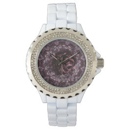 Relógio Rosa Mandala