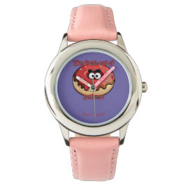 Relógio Rosquinha zangada: Fresca da paciência