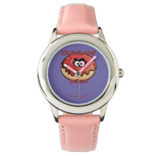 Relógio Rosquinha zangada: Fresca da paciência